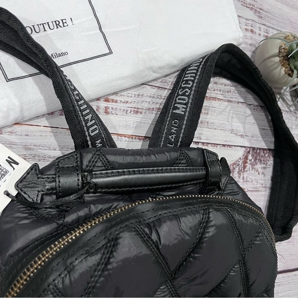 Moschino Milano Logo Small Backpack - Picture 7 of 14